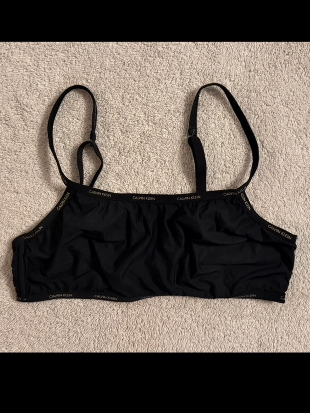Calvin klein Sheer Marquisette Bralette Wireless Seamless - LG